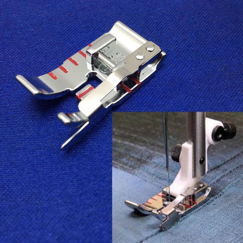 YEQIN 1/4 Edge Stitching Foot for Viking Husqvarna Sewing Machine 4129141-45 - Image 1